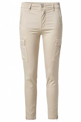 PANTALÓN CARGO FAITH PUSH IN CROPPED SKINNY FIT CRUDO