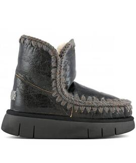 BOTA ESKIMO 18 BOUNCE NEGRA CRAQUELADA ENCERADA