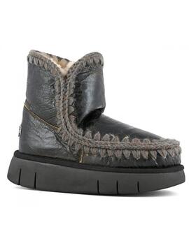 BOTA ESKIMO 18 BOUNCE NEGRA CRAQUELADA ENCERADA