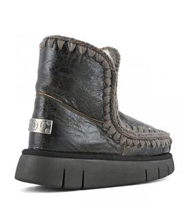 BOTA ESKIMO 18 BOUNCE NEGRA CRAQUELADA ENCERADA