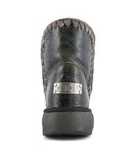 BOTA ESKIMO 18 BOUNCE NEGRA CRAQUELADA ENCERADA