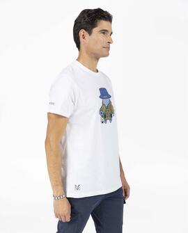 CAMISETA PULPO EXPLORER BLANCA