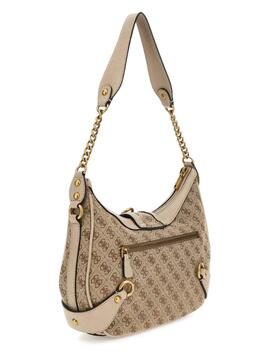 BOLSO BANDOLERA GLOSS VINTAGE HOBO SATCHEL LOGO 4G BEIGE