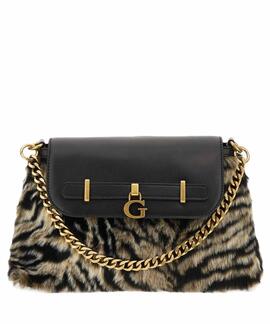 BOLSO AL HOMBRO BERGEN ANIMAL PRINT TIGER