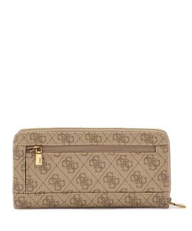 CARTERA ECO BRENTON LOGOTIPO 4G BEIGE