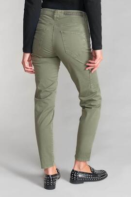 PANTALÓN BOLSO CARGO BALARD MID RISE VERDE CAQUI