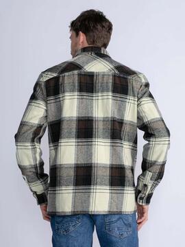 SOBRECAMISA STREATOR REGULAR FIT CUADROS MULTICOLOR