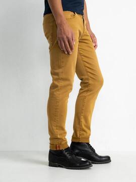 PANTALÓN VAQUERO SEAHAM SLIM FIT CAMEL