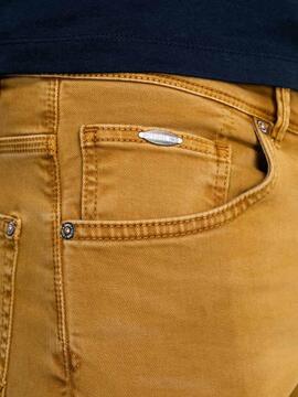 PANTALÓN VAQUERO SEAHAM SLIM FIT CAMEL