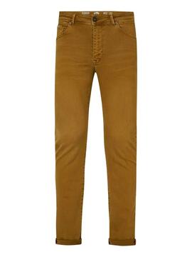 PANTALÓN VAQUERO SEAHAM SLIM FIT CAMEL