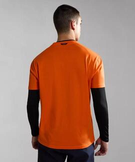 CAMISETA S-GORFU ORANGE RED