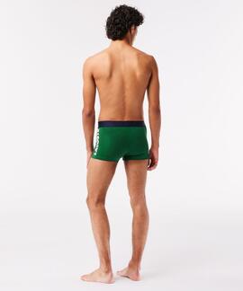 3 PACK TRUNKS BOXERS COTTON STRETCH BLANCO, VERDE Y AZUL MAR