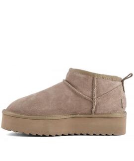 BOTAS DE INVIERNO CON PLATAFORMA EN ANTE TAUPE