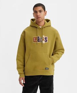 SUDADERA CON CAPUCHA LEVI'S® SKATE™ RELAXED FIT CAMEL