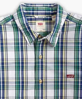 CAMISA BATTERY HOUSEMARK SLIM FIT CUADROS MULTICOLOR