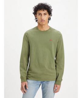 CAMISETA MANGA LARGA LEVI'S® ORIGINAL HOUSEMARK VERDE