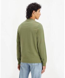 CAMISETA MANGA LARGA LEVI'S® ORIGINAL HOUSEMARK VERDE