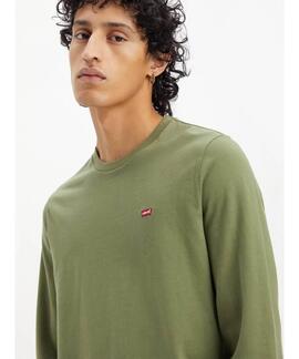 CAMISETA MANGA LARGA LEVI'S® ORIGINAL HOUSEMARK VERDE