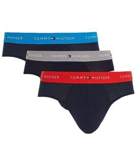 3 PACK BRIEF AZUL MARINO