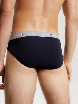 3 PACK BRIEF AZUL MARINO