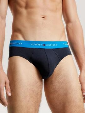 3 PACK BRIEF AZUL MARINO