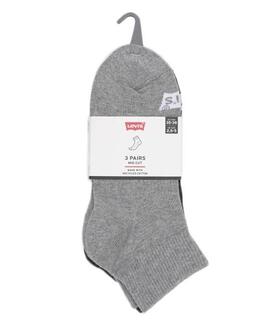 CALCETINES BAJOS LEVI’S® MID CUT BATWING LOGO GREY COMBO