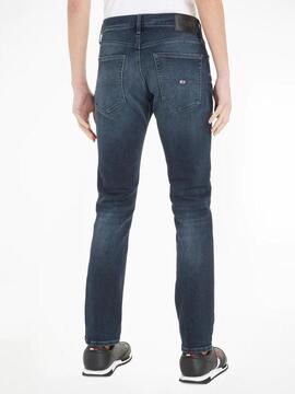 PANTALÓN VAQUERO SCANTON SLIM FIT DG1266 DENIM BLACK & BLUE