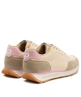 ZAPATILLAS MIKA BEIGE Y ROSA