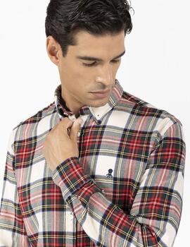 CAMISA FRANELA ROUGE ROJO