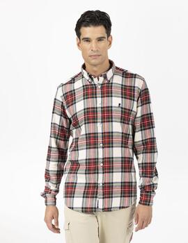 CAMISA FRANELA ROUGE ROJO