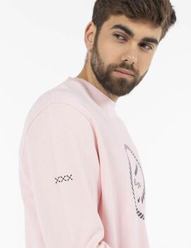 SUDADERA REMOS NEW WAVE ROSA