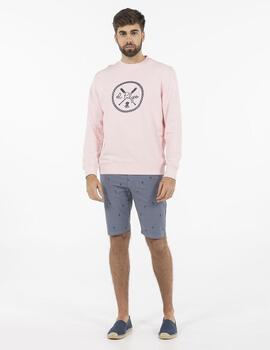 SUDADERA REMOS NEW WAVE ROSA