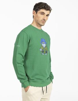 SUDADERA EL PULPO EXPLORER VERDE