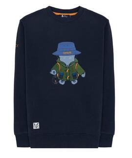 SUDADERA EL PULPO EXPLORER AZUL MARINO