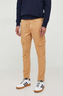 PANTALÓN JOGGER BOLSO CARGO JARED CAMEL GYMDIGO