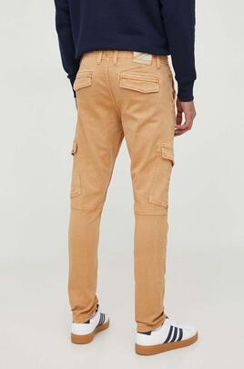 PANTALÓN JOGGER BOLSO CARGO JARED CAMEL GYMDIGO