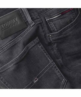 PANTALÓN VAQUERO SCANTON SLIM FIT CF1281 NEGRO DEGRADÉ