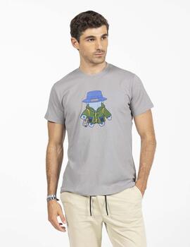 CAMISETA EL PULPO EXPLORER ANTRACITA