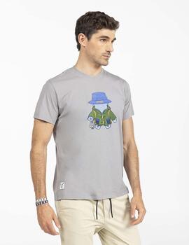 CAMISETA EL PULPO EXPLORER ANTRACITA