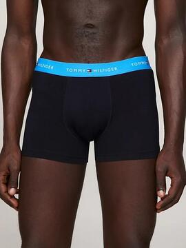 BOXER 3 PACK BOXER TRUNK AZUL MARINO