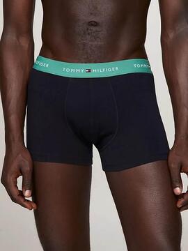 BOXER 3 PACK BOXER TRUNK AZUL MARINO