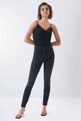 SECRET SKINNY FIT HIGH RISE EN DENIM NEGRO DEGRADE