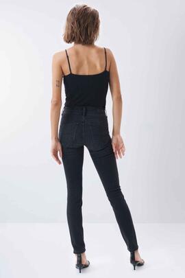 SECRET SKINNY FIT HIGH RISE EN DENIM NEGRO DEGRADE