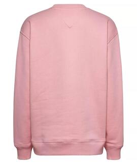 SUDADERA CLASSIC RELAXED FIT ROSA