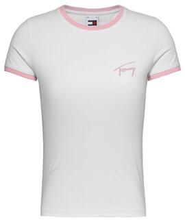 CAMISETA SIGNATURE SLIM FIT BLANCA