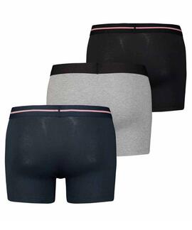 BOXER LEVI'S® MEN GIFTBOX 2 HORSE NAVY / GREY / BLACK