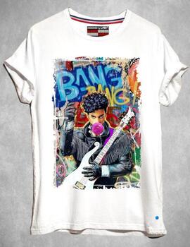 CAMISETA DE HOMBRE PRINCE BLANCA