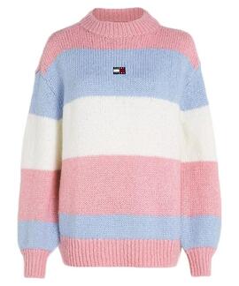 JERSEY COLOR BLOCK OVERSIZE FIT MULTICOLOR