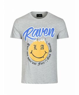 T-SHIRT SCUBA RAVEN SOLID JERSEY GREY