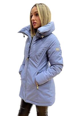 CHAQUETA DE MUJER ACOLCHADA SOFTSHELL AZUL